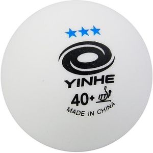Yinhe Galaxy 3-Star Naadloze Tafeltennis Ballen Plastic 40 +/S40 + Ittf Goedgekeurd Witte Poly Ping pong Ballen