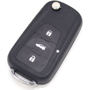 Lockartist 3 Knoppen Flip Afstandsbediening Sleutel Shell Auto Sleutel Case voor MG GS Blank Case Afstandsbediening Cover voor MG