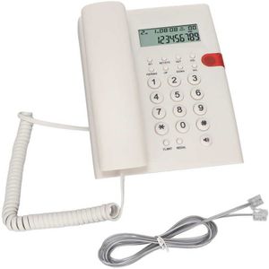 Thuis Vaste Telefoon Desktop Snoer Vaste Telefoon Met Caller Id Display Handsfree Bellen Bedrade Telefoons Voor Home Office Hotel