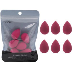 6pcs Mini Makeup Sponge Powder Puff Beauty Sponge for Makeup Concealer Liquid Foundation Face Cosmetic Puff Make Up Sponge