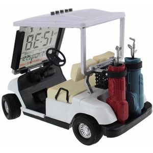 Kofull Creatieve Mini Lcd Display Model Golfkar Klok Bureau Decoratie Kerst Cadeau