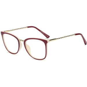 SHAUNA Mode Vrouwen Vierkante Brillen Frame Ultralight Bijziendheid Bril