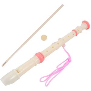 1 Set 8 Gat Recorder Sopraanblokfluit Treble Fluit Voor Kinderen Beginners