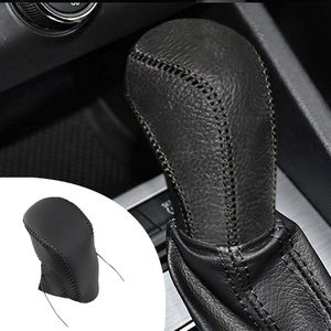 Auto Gear Cover Pu Leer Voor Skoda Rapid Fabia Octavia Rapid Spaceback Superb Yeti Pookknop Cover Gear Shift hendel