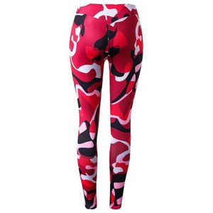 vrouwen fietsen oefening fitness oefening vocht zweet training oefening sneldrogende elastische camouflage joggingbroek