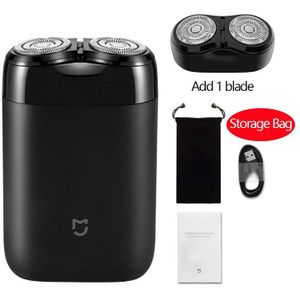 Xiaomi Mijia Heren Elektrisch Scheerapparaat Usb Oplaadbare Scheermes Draagbare Baard Snijder Smart Scheren Machine Met Opbergtas