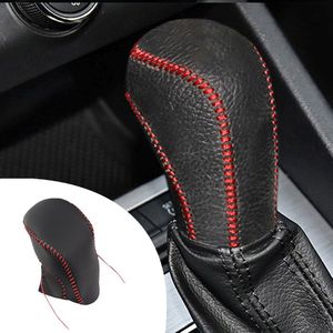 Auto Gear Cover Pu Leer Voor Skoda Rapid Fabia Octavia Rapid Spaceback Superb Yeti Pookknop Cover Gear Shift hendel