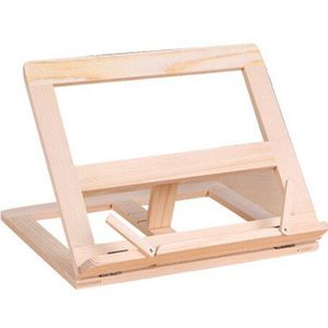 1Pc Houten Frame Lezen Boekenplank Beugel Boek Boekensteun Tafel Tekening Schildersezel Briefpapier Boeken Standhouder