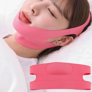 Delicate Gezicht Hals Rimpel Ademend Verwijderen Afslanken Masker Dubbele Kin Lifting Gezicht Verstevigende Slaap Band Gezicht Bandage