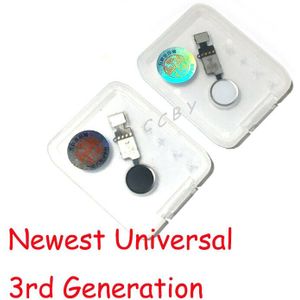 10Pcs 3rd Generatie Universele Home Knop Flex Kabel Voor Iphone 7 8 Plus Menu Toetsenbord Terugkeer Op Off Fuction oplossing