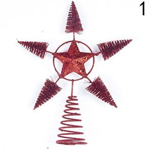 Sterren Voor Huis Tafel Topper Decor Accessoires Ornament Xmas Decoratieve Levert Kerstboom Top Decoratie