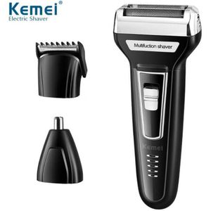 Kemei 3 In 1 Elektrische Scheermes Voor Mannen Barba Usb Oplaadbare Neus Haar Trimmer Heren Elektrisch Scheerapparaat Machine Maquina de Barbear