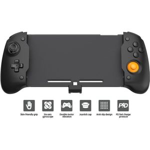 Upgrade Voor Nintendo Switch Oled Controller Handheld Grip Dubbele Motor Trillingen Ingebouwde 6-Assige Gyro Voor schakelaar
