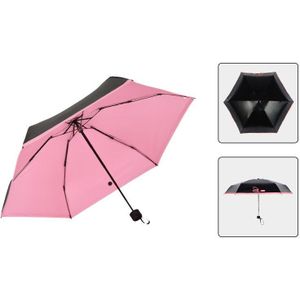 17Cm Super Licht Mini Paraplu Regen Vrouwen Voor Mannen Folding Kids Pocket Paraplu Meisjes Anti-Uv Waterdichte Draagbare Reizen Parasol