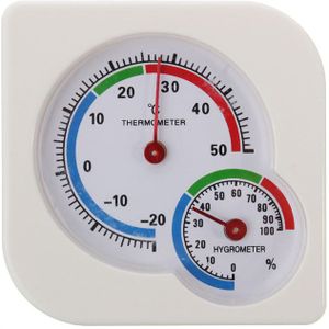 1 Pcs 75*13 Mm Thermometers Monitor Hygrometer Multifunctionele Vochtigheid Temperatuur Meter Indoor Outdoor Weer Nat Gauge