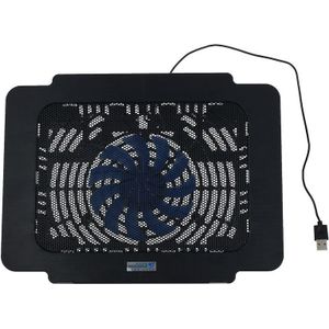 Coolcold Usb Super Ultra Dunne Fan Laptop Cooling Pad Notebook Radiator-Zwart