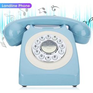 Home Business Kantoor Vaste Bureau Bedrade Telefoon Ronde Wijzerplaat Vaste Vaste Telefoon Geschikt Voor Woonkamer Slaapkamer Studie Kantoor