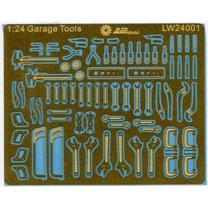 1:24 Schaal Mechanic Gereedschap Verbindingsloze Photoetch