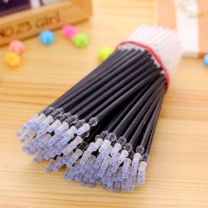 100 Stks/set Gel Pen Refill 0.5Mm Rood Blauw Zwart Inkt Kantoor Handtekening Vervangen Cartridge Schrijven Gereedschap