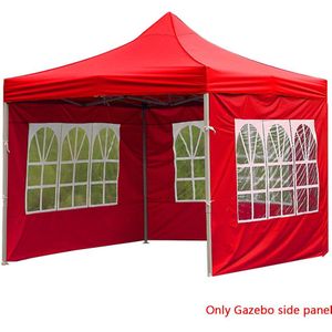 Duurzaam Draagbare Winddicht Oxford Doek Anti-Uv Waterdichte Outdoor Tent Tuinhuisje Zijpaneel Zijwand Vouwen Herbruikbare Accessoires