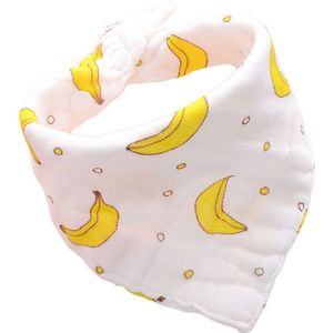 Baby Zuigelingen Voeden Slabbetjes Pasgeboren Zachte Gaas Speeksel Handdoek Peuter Driehoek Sjaal 54DA