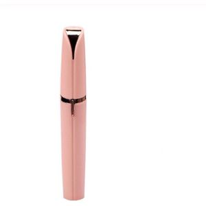 2 In 1 Mini Oplaadbare Facial Hair Remover Perfecte Wenkbrauw Trimmer Pen Vrouwen Wenkbrauw Ontharing Elektrische Wenkbrauw Trimmer