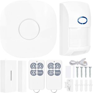 Gsm Alarm Host Thuis Inbraakalarm Draadloze Sensor Systeem Afstandsbediening App