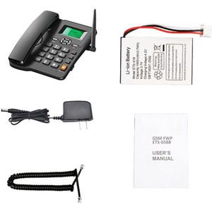 Aibecy - Desktop Telephone - Draadloze Telefoon - Ondersteuning GSM 850/900/1800/1900MHz - Dual Sim-kaart - 2G