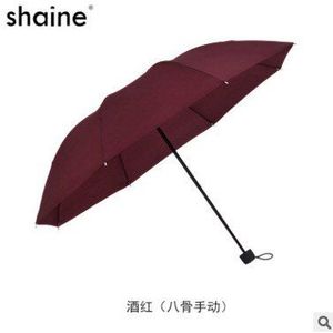 Mannen vrouwen business verhogen versterking vouwen dubbele man regen paraplu