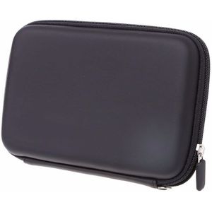 7 Inch Zwart Pu Hard Shell Carry Bag Zipper Pouch Case Voor Garmin Nuvi Tomtom Sat Nav Gps Houder Tas c45