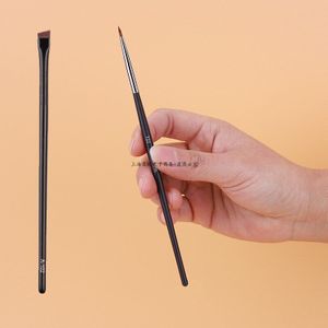 Brow Contour Borstel Wenkbrauw Eyeliner Brush Professionele Kleine Angled Wenkbrauw Borstel Eye Brow Liner Brush Makeup Tools