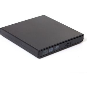 Slim Usb 2.0 Draagbare Externe Dvd Rom Optische Drive Cd/DVD-ROM CD-RW Speler Brander Plug En Play Voor Macbook laptop Desktop Pc