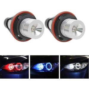 2 Stuks Geen Fout Led Angel Eyes Marker Gloeilamp Voor Bmw E39 E60 E63 E61 E83 X5 M5 Drl mistlamp 12V Auto Styling