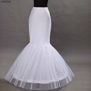 Wedding Mermaid Petticoats 1 Hoop Bone Elastische Jurken Crinoline Trompet Bruids Accessoires Mode