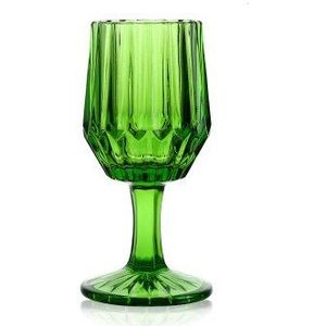 Retro Stijl Loodvrij Kristal Cups Whiskey Cups Kristallen Sculptuur Sap Glas Beker Wijn Glas Kristal Gegraveerd Kleur Cups