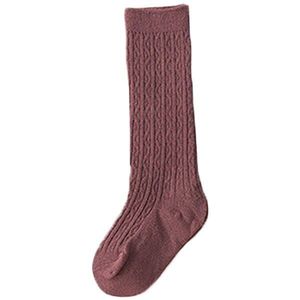 Kids Baby Sokken Effen Kleur Baby Meisje Jongen Sokken Baby Peuter Knie Hoge Sokken Herfst Winter Warm Sokken Kids Been warmers