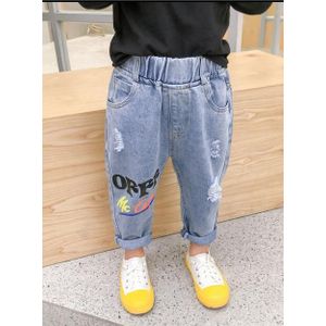 Jongens Broek Lente Herfst Kids Jeans Elastische Taille Stretch Denim Kleding Kinderen Broek Voor 2 Tot 6 Jaar Jongen Jeans