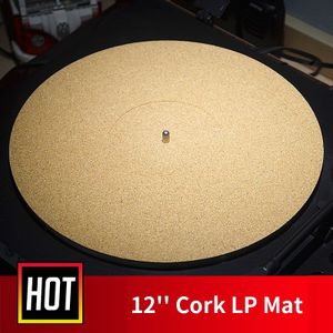 Kurk Lp Slip Mat Draaitafel Platter Mat Voor 12 Inch Lp Vinyl Record