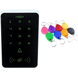 Backlight 1000 Gebruiker Touch 125Khz Rfid Proximity Card Toetsenbord Toegangscontrole Reader Deurslot Systeem Elektrische Lock Gate Opener