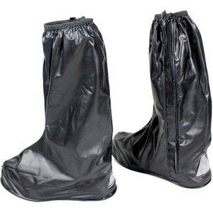 Black Motorcycle rain boot rits Reflecterende Waarschuwing 100% Waterdichte Regen laarzen schoenen boot Cover