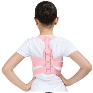 Schouder Terug Brace Ondersteuning Verstelbare Houding Corrector Wervelkolom Lendensteun Brace Riem Voor Kinderen Kids Orthopedische Corset