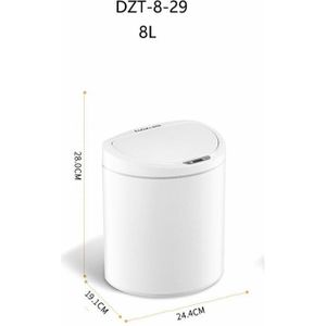 Ninestars Intelligente Inductie Prullenbak Geen Contact Voor Keuken Woonkamer Badkamer 8L/10L Van Xiaomiyoupin