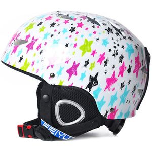 Gobygo Kinderen Hoge Ski Snowboard Fietshelm Outdoor Fitness Sport Winter Warm Houden Veiligheid Hoofdbescherming