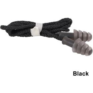 2Pcs Boom-Vorm Spiraal Waterdicht Oordopje Slapen Reizen Studie Anti-geluid Horen Beschermen Ruisonderdrukking Zachte Siliconen oordoppen