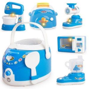 Kinderen Speelhuis Kleine Apparaten Wasmachine Speelgoed Rijstkoker Mini Keuken Speelgoed Koelkast Tafellamp Explosie