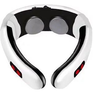 6 Modi Power Elektrische Nek Massager Controle Ver Infrarood Verwarming Pijnbestrijding Tool Gezondheidszorg Nek Protector