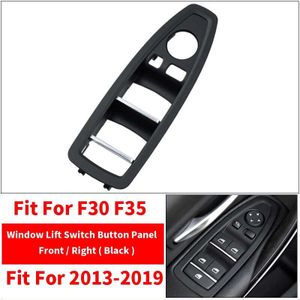 Zwart Beige Auto Interieur Inner Venster Lift Schakelaar Knop Vervangen Panel Trim Cover Voor Bmw 3-Serie F30 F31 f34 F35 F80 -19