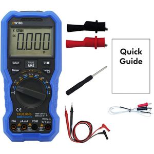 Bluetooth 4.0 Digitale Multimeter Met Thermokoppel Circuit Testen Ncv Ondersteund Temperatuur Test Data Logger Zaklamp Thuis