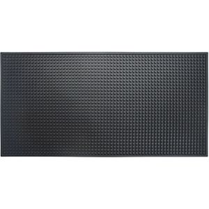 Zwart Bar Mat Rubber Bar Service Spill Mat Rubber Bar Mat Bar Runner Glas Lekbak Bier Drinken Rail Bars service Mat