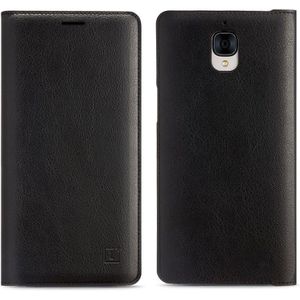 Voor ONEPLUS 3 3T Case Beste Luxe PU Leather Flip cover Voor OnePlus3 3T Smart Wake UP /slaap + Screen Protector OP01